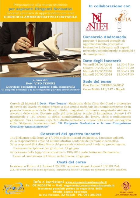 Locandina corso dirigente agg. 05.06.18